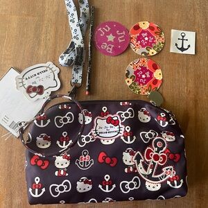 NWT Jujube  hello kitty be quick out to sea + extra